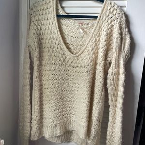 Free People slouchy knit sweater